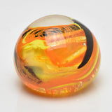 Orange, Yellow and Brown "Demo" Paperweight xiii