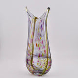 Purple Blossom Fishtail Vase