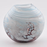 "Clouds"  Oval Vase