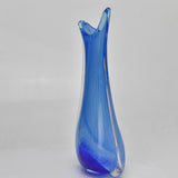 Turquoise and Blue "Fishtail" Vase