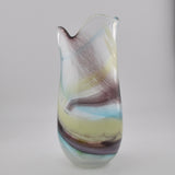 Black, Green, Jade and White  "Demo" Vase (with a sneaky little bit of lilac!)  xxxx