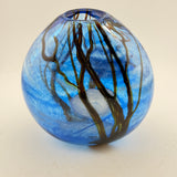 Blue Supermoon Oval Vase ii