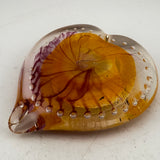 Pumpkin Heart Paperweight