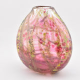 Pink Blossom Oval Vase