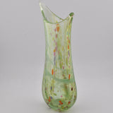 Jade Green Blossom Fishtail Vase