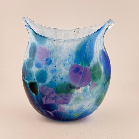Ocean Fishtail Open Oval Vase