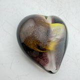 Black and Yellow  Heart (second)