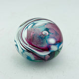 Pink, Jade and White "Demo" Paperweight xvi