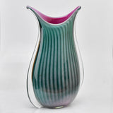 Jade and Pink "Fishtail" Vase