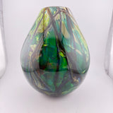 “My Wild Garden After A Year Of Neglect”! Egg Shaped Vase