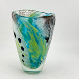 “On the Edge" Oval, Open Vase