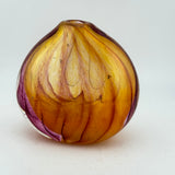 Pumpkin Oval “Tear” Vase