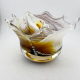 Amber, Black and White Journey “Splash” Bowl (Second)