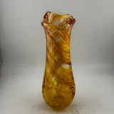 Orange and Yellow  "Demo" Vase