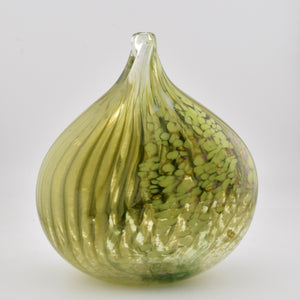 "Hay Field and Hedge" Oval Flask ii