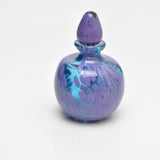 Turquoise and Lilac Squat Scent Bottle