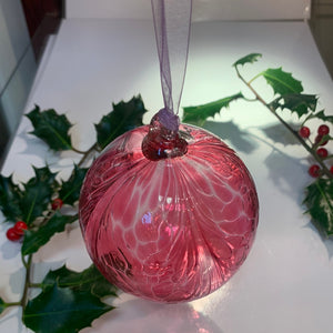 (Pink Shades Christmas Bauble iii