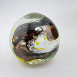 Black, Yellow and White Demo Paperweight
