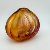 Pumpkin Oval “Tear” Vase