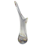 Pink, Purple & White Freeform  "Demo" Vase iiic