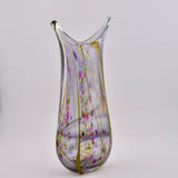 Purple Blossom Fishtail Vase