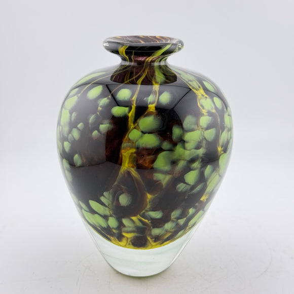 “Climber” Black and Green Flask