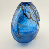 Blue Supermoon Oval Vase ii