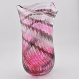 Pink, White and Black Freeform  "Demo" Vase xxxvii