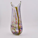 Purple Blossom Fishtail Vase