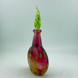Pink and Green Oval Scent Bottle