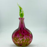 Pink and Green Oval Scent Bottle