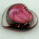 Pink Angel-wing Heart Paperweight 2nd