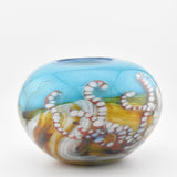 Underwater "Octopus Journey"  Round Vase