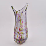 Purple Blossom Fishtail Vase