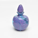 Turquoise and Lilac Squat Scent Bottle