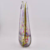 Purple Blossom Fishtail Vase