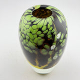 “Climber” (Bindweed!) Black and Green vase