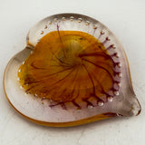 Pumpkin Heart Paperweight