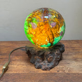 Dartmoor Table Lamp on Burr Elm Base
