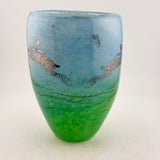 Hares Open Vase