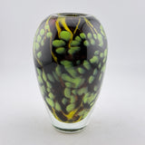 “Climber” Black and Green vase i