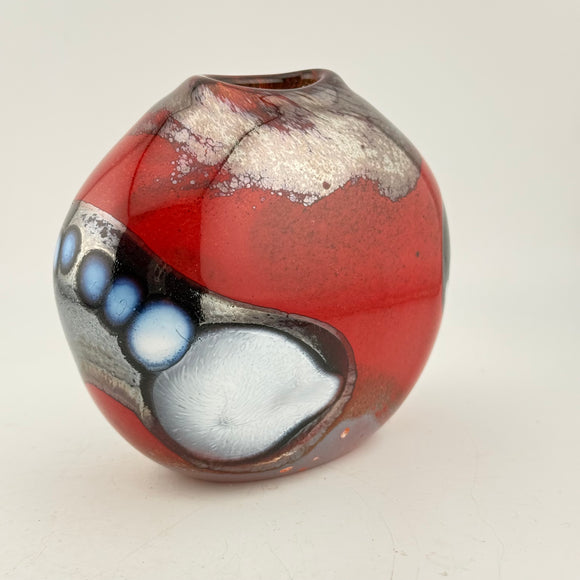 “Killerton Traffic Jam” Oval Vase