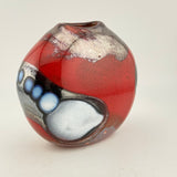 “Killerton Traffic Jam” Oval Vase