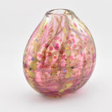 Pink Blossom Oval Vase