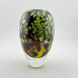 “Climber” (Bindweed!) Black and Green vase