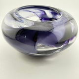 Purple and White Rosebowl (second)