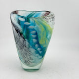 “On the Edge" Oval, Open Vase