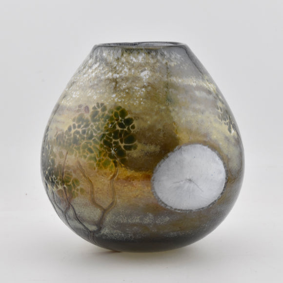 Supermoon Egg Shaped Vase