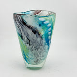 “On the Edge" Oval, Open Vase