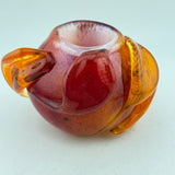 Pumpkin and Leaves Small Bowl